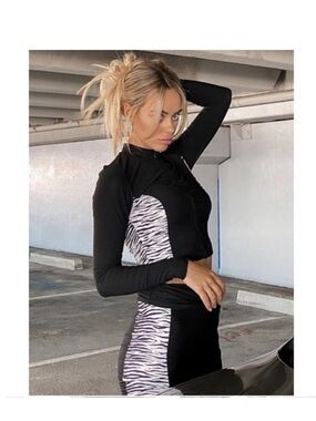 I.AM.GIA Zebra Tracksuit set ( TOP & BOTTOM INCLUDED )